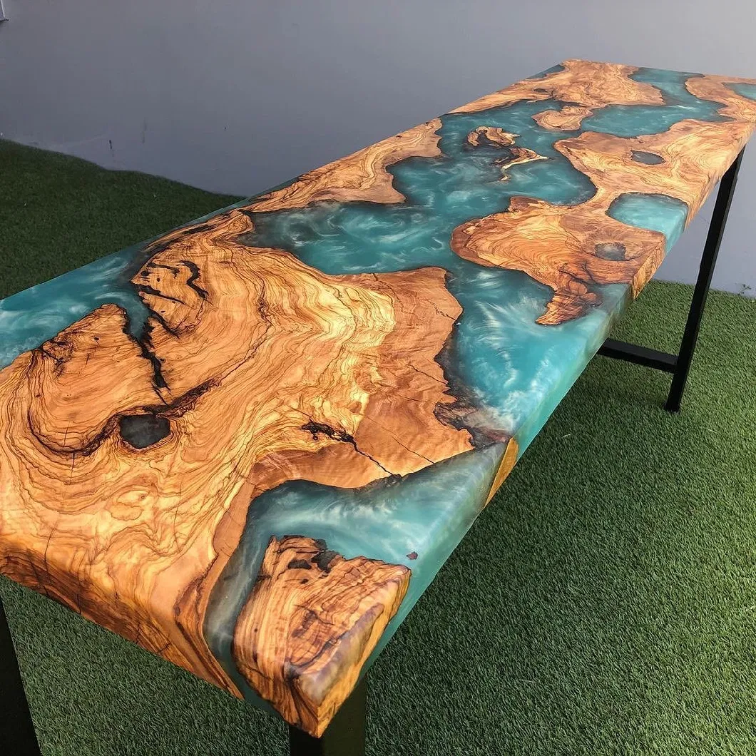 Amazing Resin Transparent River Table Clear Epoxy Resin for Wood Deep Pour Casting 2: 1