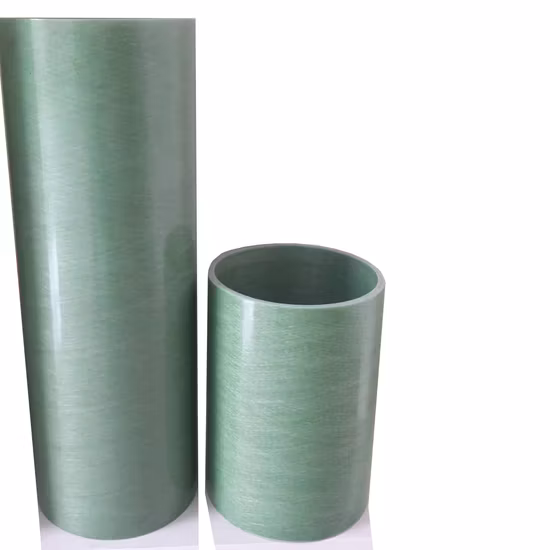 Epoxid-Isolierrohr, Epoxid-G10-Fr4-Harzrohr, Epoxid-Fiberglas-Geweberohr