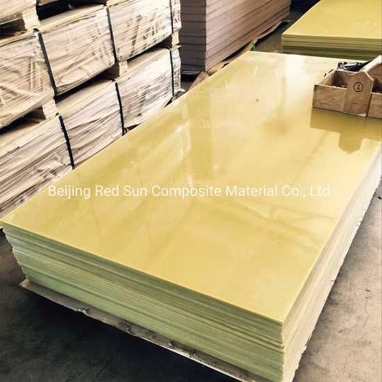 Isolierung Lamiante Yellow Sheet Epoxidharz Fiberglas 3240 Board zu verkaufen