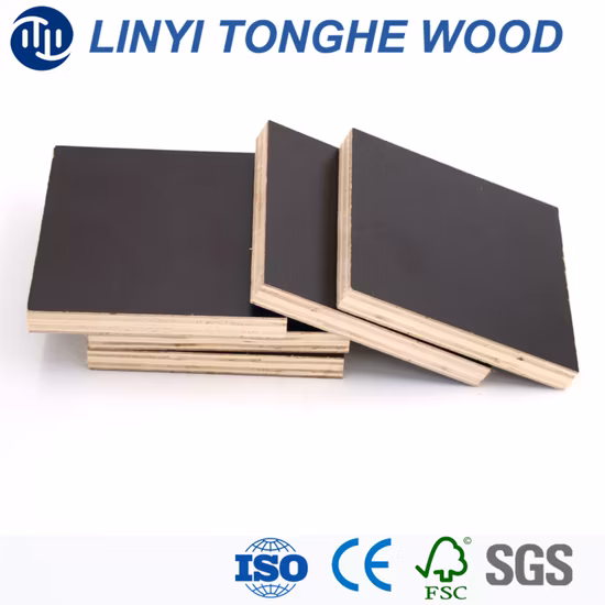 18 mm Sperrholz, papierbeschichtetes Sperrholz, Phenolharzplatte, laminierte Platte, guter Preis