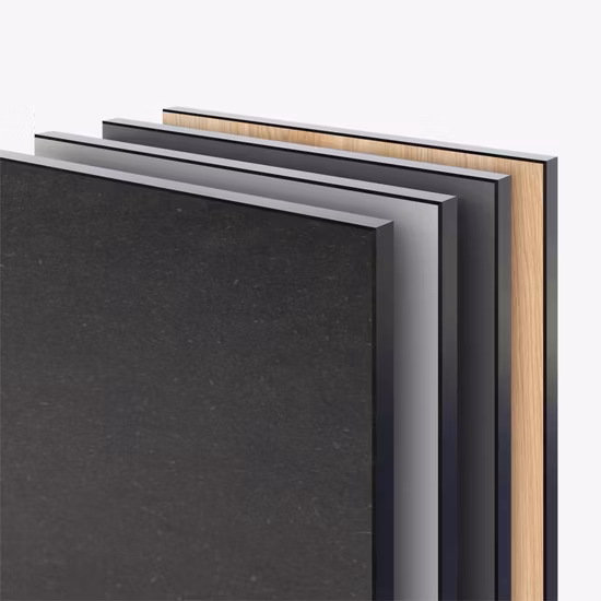 Debo Commercial Wasserdichtes 12 mm kompaktes HPL-Toilettentrennbrett aus natürlichem Phenolharz